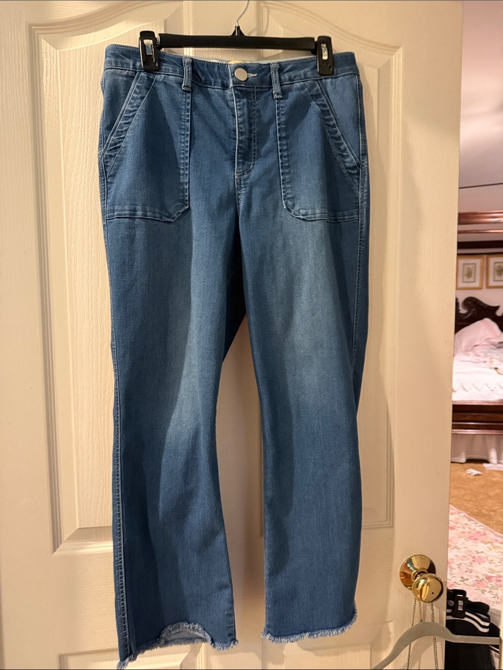 Democracy Light Blue Relaxed Straight Jeans